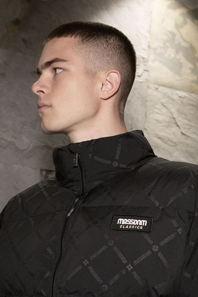 Mass DNM kurtka zimowa Jacket Monogram - black