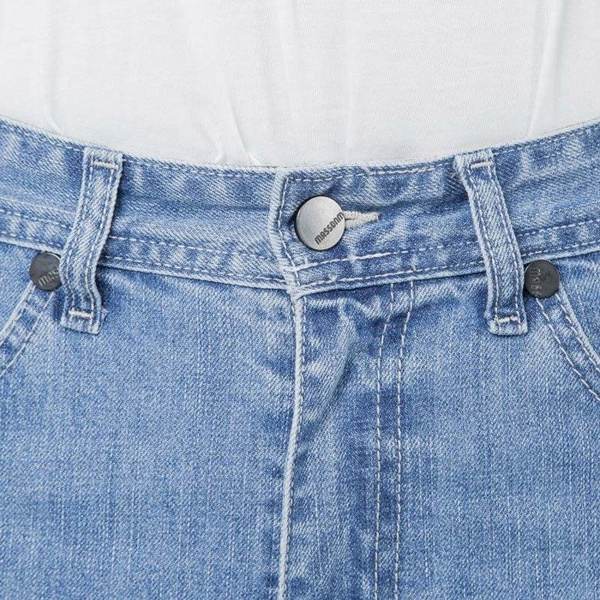 Mass Denim spodnie jeans Patrol tapered fit light blue SS2017