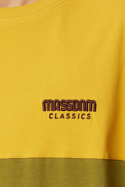 Mass Denim Zone T-shirt żółta