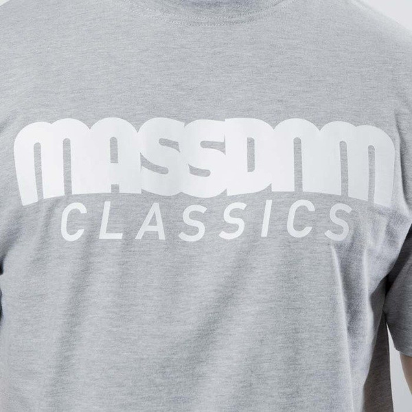 Mass DNM koszulka Classics T-shirt - light heather grey
