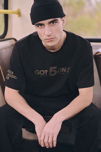 Mass DNM koszulka Got 5 On It T-shirt - czarna