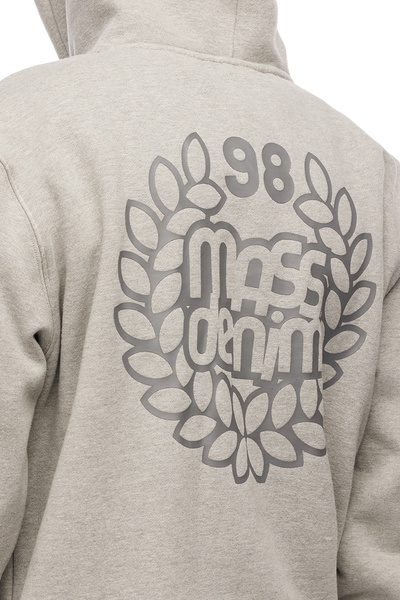 Mass DNM bluza Sweatshirt Base Back Hoody - szara
