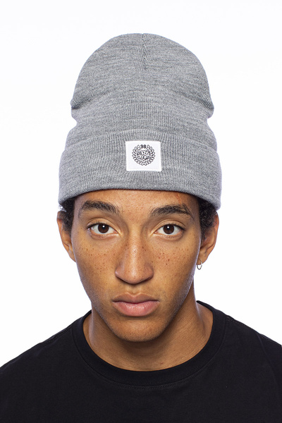 Mass DNM czapka zimowa Patch Beanie - szara