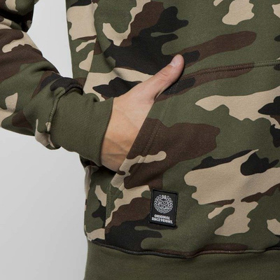 Bluza Mass Denim Sweatshirt Hoody Classics - woodland camo
