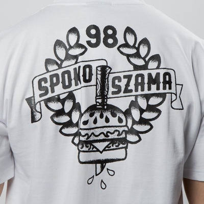 Koszulka Mass Denim T-shirt Spoko Szama - white