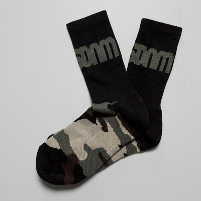 Mass DNM skarpety Half Camo Socks black