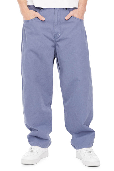 Mass DNM spodnie Pants Slang Baggy Fit - stalowe