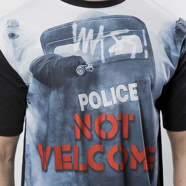 Mass DNM koszulka Not Welcome T-shirt - multicolor