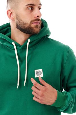 Mass DNM bluza Sweatshirt Patch Hoody - zielona