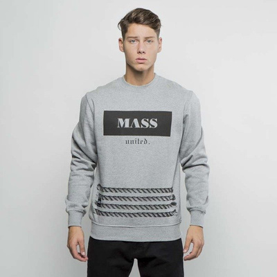 Mass DNM bluza Sweatshirt Crewneck Plate - light heather grey
