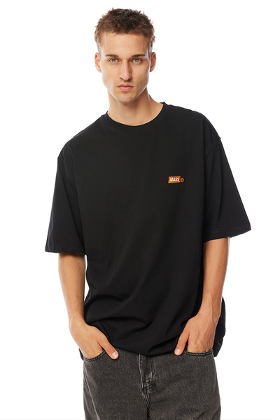 Mass Denim Koszulka Mini Box T-shirt czarna