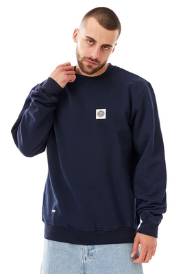 Mass DNM bluza Sweatshirt Patch Crewneck - granatowa