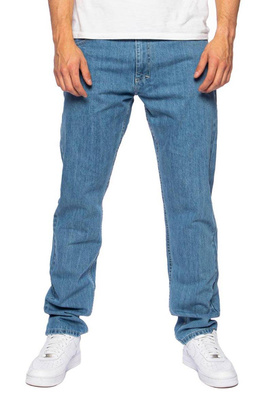 Mass DNM spodnie Base Jeans Regular Fit - jasnoniebieskie