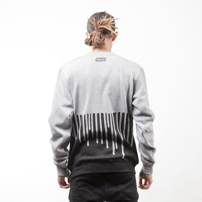 Mass Denim bluza sweatshirt Cover crewneck light heather grey