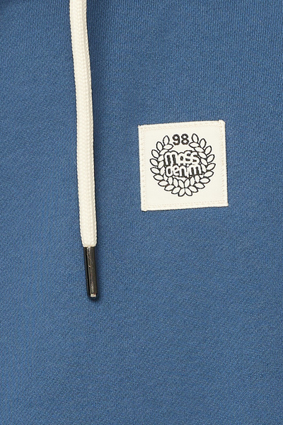 Mass DNM bluza Sweatshirt Patch Hoody stalowa