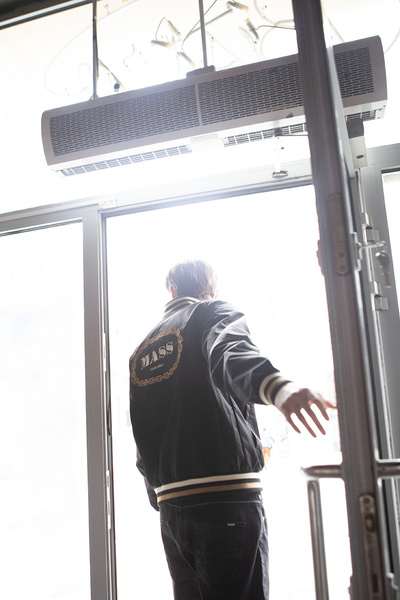 Mass DNM kurtka Round Two Baseball Jacket - czarna