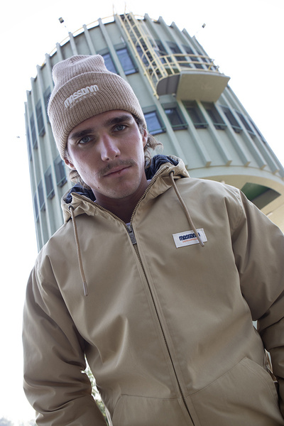 Mass DNM kurtka zimowa Jacket Worker - beżowa