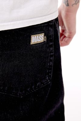 Mass DNM szorty Box Jeans Shorts relax fit - czarne