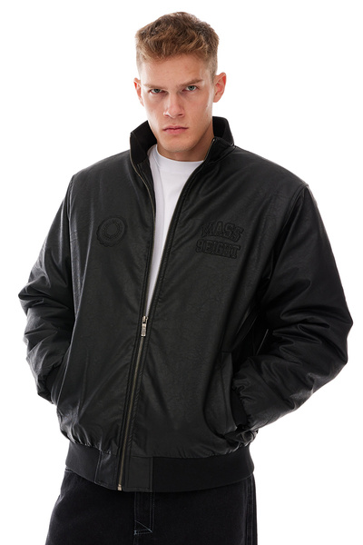 Mass DNM kurtka Jacket Athletic Leather - czarna
