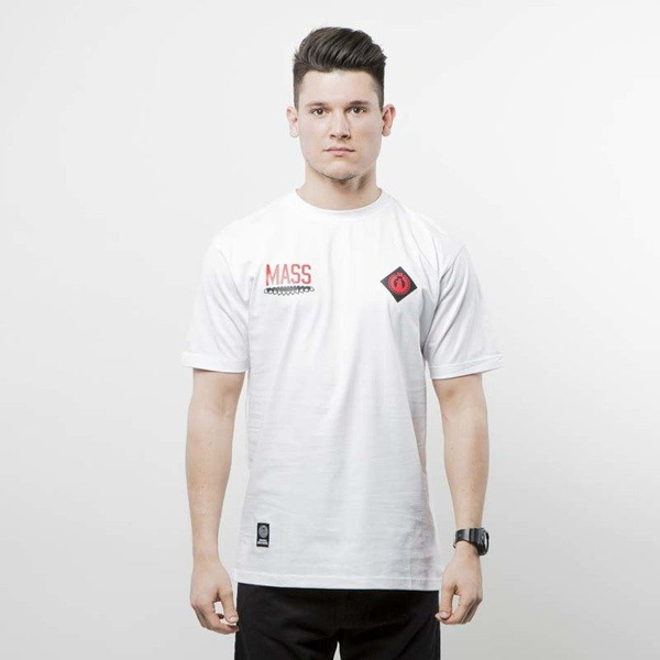 Mass Denim koszulka t-shirt Crest white SS 2017