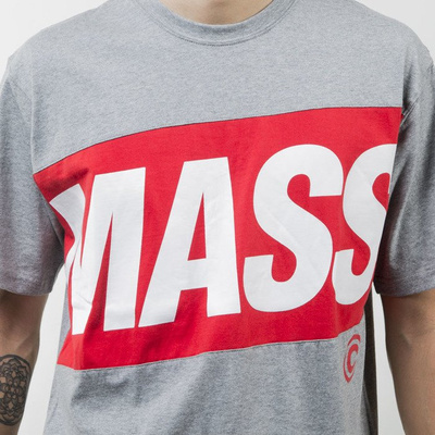 Mass Denim koszulka t-shirt Big Box light heather grey