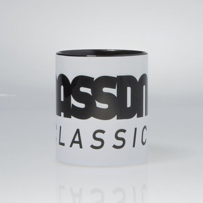 Massdnm kubek Classics Logo Mug white / black