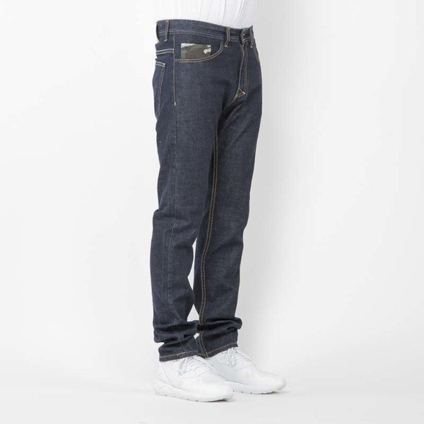 Mass Denim spodnie jeans Patrol tapered fit rinse SS2017