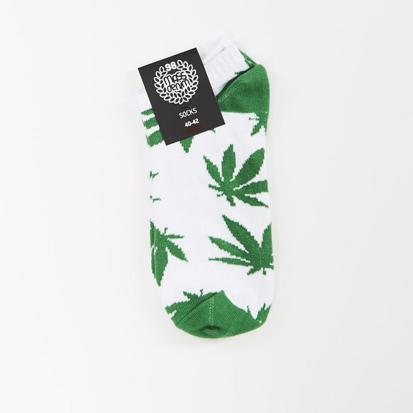 Skarpetki Mass Denim socks Kush No Show green SS 2017