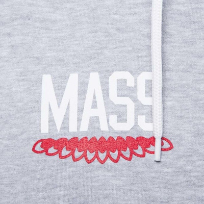 Mass Denim bluza hoody Crest Zip light heather grey