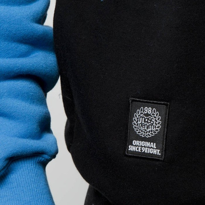 Bluza Mass Denim Sweatshirt Hoody Fang - blue / black