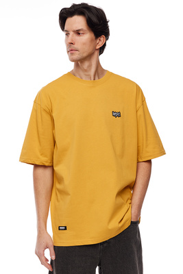 Koszulka Mass Denim Signature Patch T-shirt - żółta