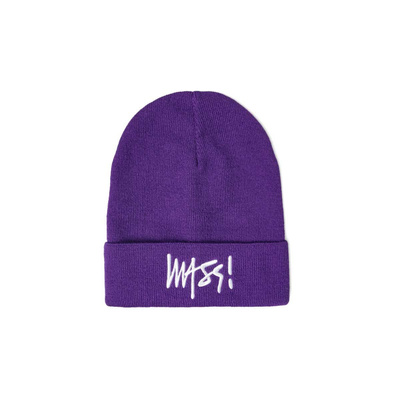 Mass DNM czapka zimowa Signature Beanie - fioletowa
