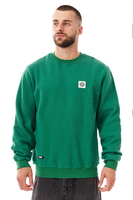 Mass DNM bluza Sweatshirt Patch Crewneck - zielona
