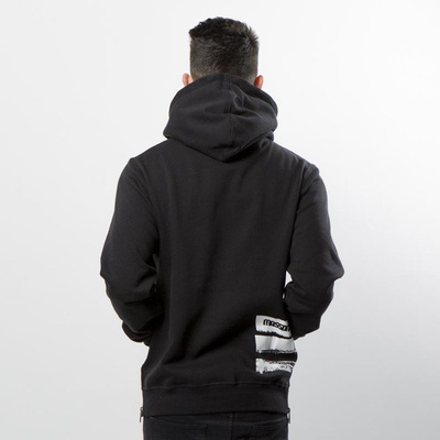 Mass DNM bluza Sweatshirt Hoody Traces - black