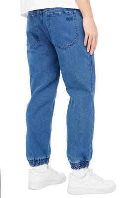 Mass DNM spodnie Joggers Jeans Signature 2.0 Sneaker Fit - niebieskie