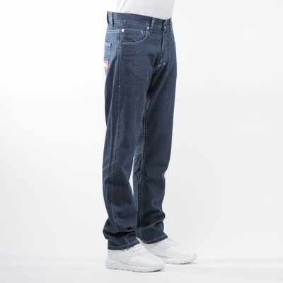 Mass Denim spodnie jeans Hello regular fit dark blue