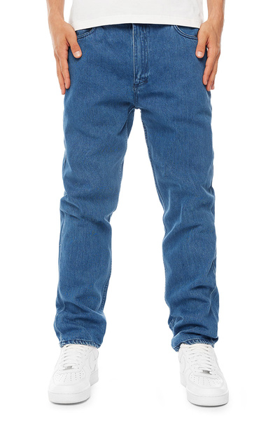 Mass DNM spodnie Box Jeans Relax Fit - niebieskie