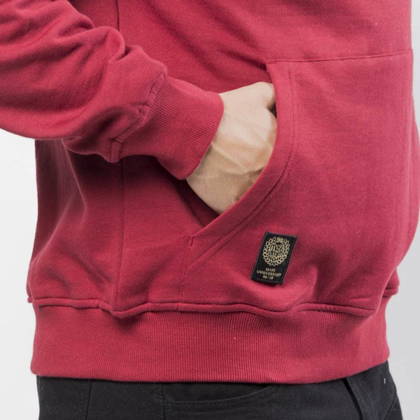 Mass DNM bluza Sweatshirt Hoody Signature - claret