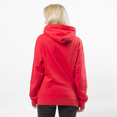 Mass DNM bluza damska Sweatshirt Hoody Base WMNS - red