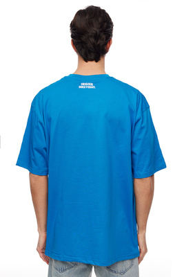 Koszulka Mass Denim Classic Fast T-shirt - niebieska