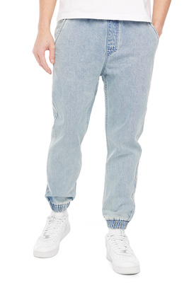 Mass DNM spodnie Joggers Jeans Signature 2.0 Tapered Fit - jasnoniebieskie