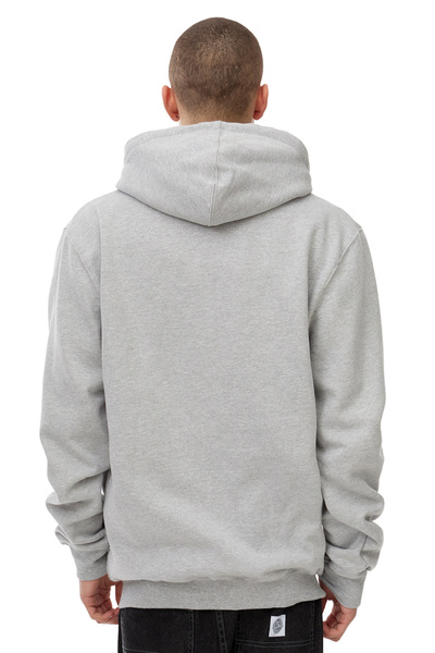 Mass DNM bluza Sweatshirt Signature Patch Zip Hoody - szara