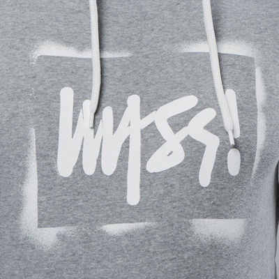 Mass DNM bluza Sweatshirt Hoody Street Sign - medium heather grey