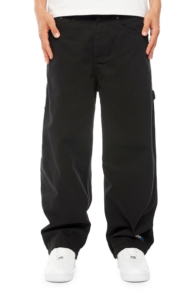 Mass DNM spodnie Wall Pants Extra baggy Fit - czarne