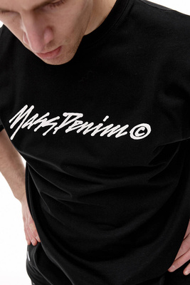 Mass DNM koszulka Initials T-shirt - czarna