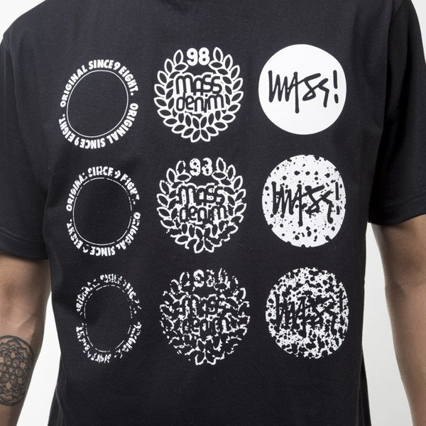 Mass Denim koszulka t-shirt Mind black