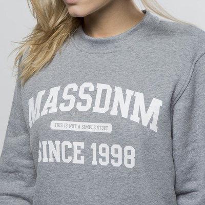 Mass DNM damska bluza Sweatshirt Crewneck Campus WMNS - medium heather grey