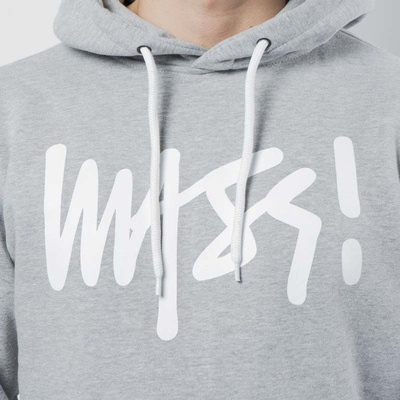 Mass DNM bluza Sweatshirt Hoody Signature - light heather grey