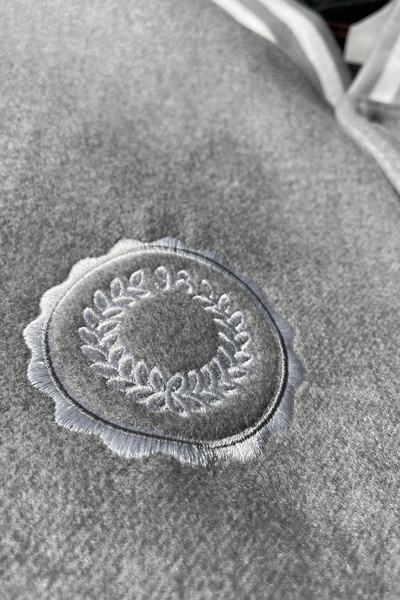 Mass DNM kurtka Jacket Athletic Baseball - jasnoszara