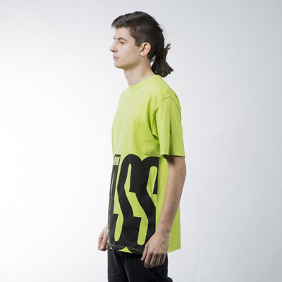 Mass Denim t-shirt koszulka Outsized toxic green